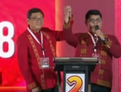 Frederik Palimbong dan Yohanis Bassang Beradu Argumen di Debat Pilkada Toraja Utara