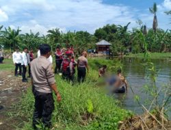 Mayat Laki-Laki Ditemukan Mengapung di Empang, Polisi Gowa Lakukan Olah TKP