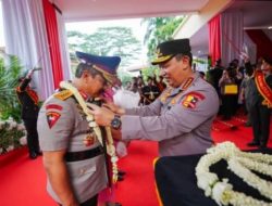 Kapolri Pimpin Tradisi Pelepasan Purna Tugas, Jenderal Agus Andrianto Dikenang sebagai Sosok Tegas