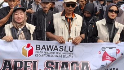 Bawaslu Luwu Utara Gelar Apel Siaga Demi Lindungi Hak Suara di Masa Tenang