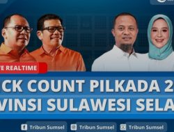 Hasil Quick Count Tempatkan Andi Sudirman dan Fatmawati Unggul Di atas Angin di Sulawesi Selatan