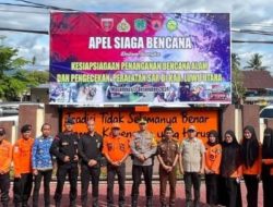 Polres Luwu Utara Gelar Apel Siaga untuk Hadapi Potensi Bencana Cuaca Ekstrem