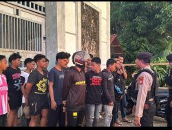 Mencegah Balap Liar, Polres Gowa Lakukan Patroli dan Himbauan kepada Remaja