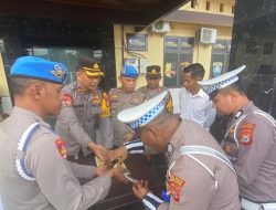 Polres Luwu Utara Gelar Pemeriksaan Senjata Api Dinas untuk Cegah Penyalahgunaan