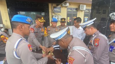 Polres Luwu Utara Gelar Pemeriksaan Senjata Api Dinas untuk Cegah Penyalahgunaan