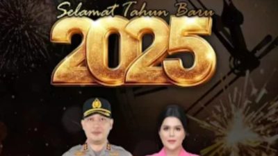 Kapolres Pelabuhan Makassar dan Nyonya Sampaikan Pesan Tahun Baru 2025 untuk Masyarakat