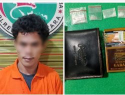 Satresnarkoba Luwu Utara Bekuk Pemuda Bungadidi, dengan Barang Bukti 7 Sachet Sabu