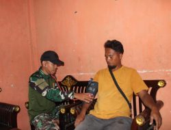 Tim Kesehatan Satgas TMMD 123 Kodim 1416/Muna Periksa Kesehatan Warga Secara Gratis