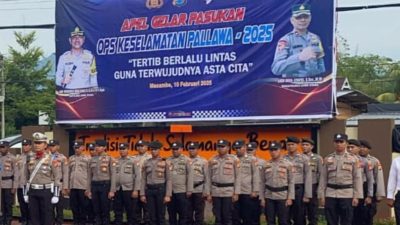 Polres Luwu Utara Gelar Operasi Keselamatan Pallawa 2025 Sambut Ramadhan