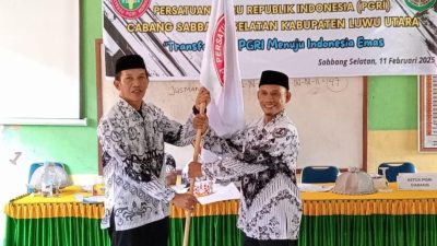 Konferensi Cabang PGRI Sabbang Selatan 2025, Jusman Terpilih Sebagai Ketua Baru