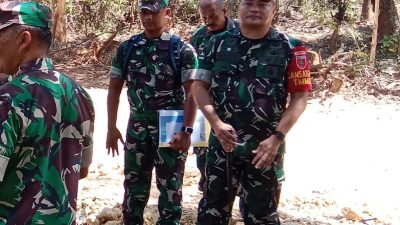 Pastikan Semua Sasaran Selesai, Dansatgas TMMD Pantau Langsung Semua Sasaran