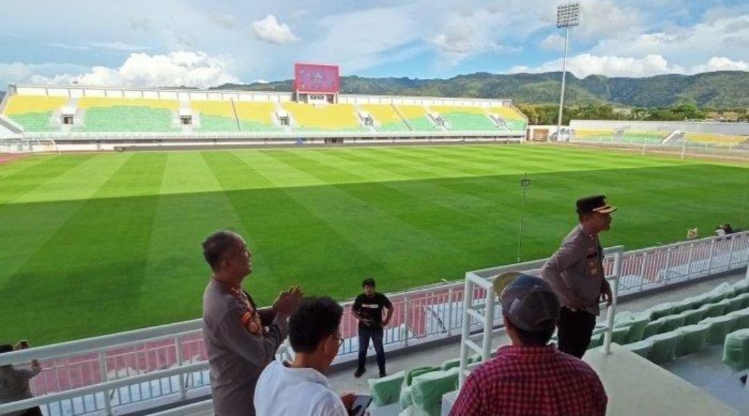 Jelang PSM vs Persebaya, PT LIB Inspeksi Stadion BJ Habibie