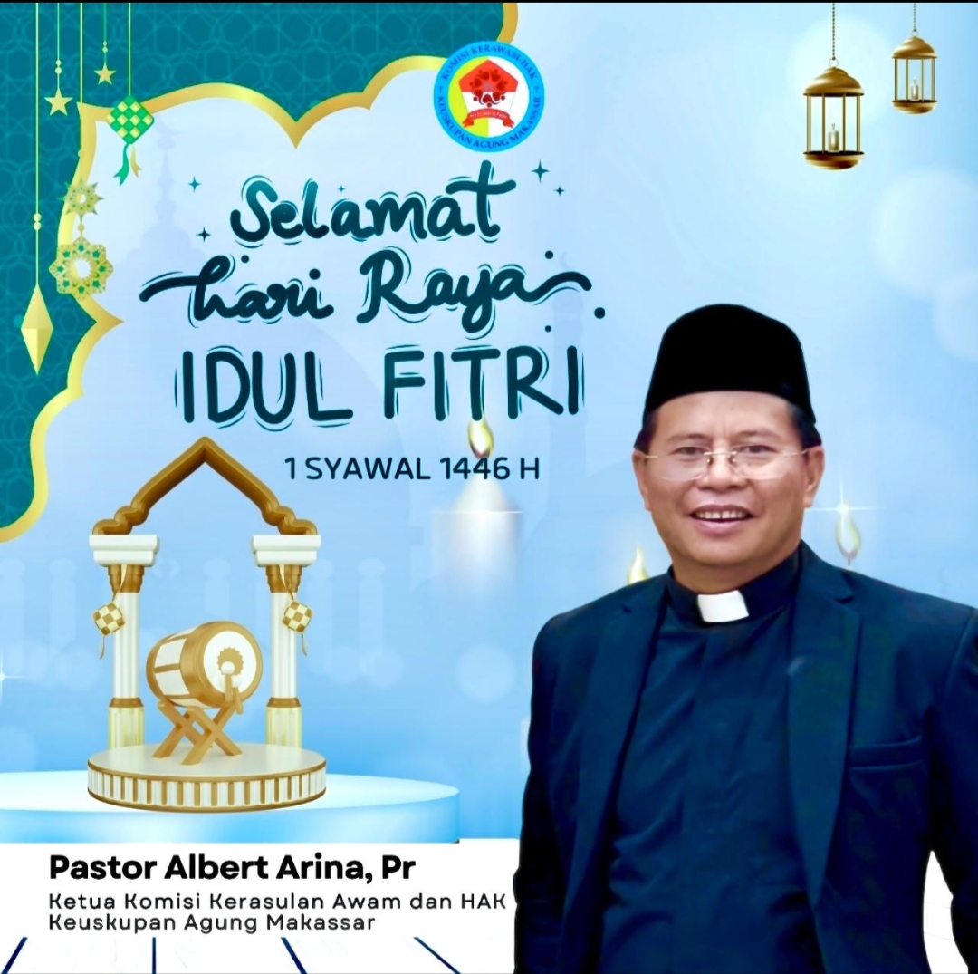 Pastor Albert Arina Ucapkan Selamat Idulfitri 1446 H untuk Umat Muslim