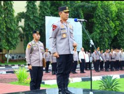 Kapolda Sulsel Pimpin Apel dan Halal Bihalal Bersama Personel