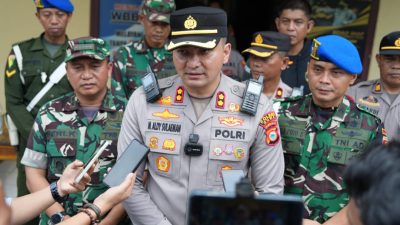 Tim Gabungan TNI-Polri Gowa Bongkar Lokasi Perjudian Sabung Ayam di Desa Nirannuang