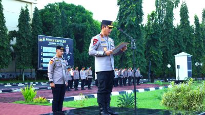 Kapolda Sulsel Pimpin Apel Pagi, Tekankan Pentingnya Tanggung Jawab dan Integritas Personel