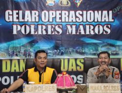 Polres Maros Gelar Anev Kamtibmas dan Operasi: Evaluasi Kinerja, Mantapkan Pengamanan Wilayah