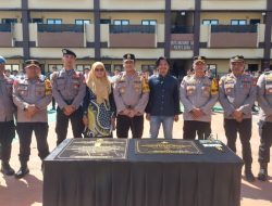 Peringati Jasa Anggota Gugur, Polres Gowa Resmikan Gapura AIPTU Yayan Sutarya
