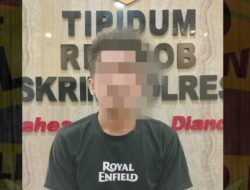 Unit Resmob Gowa Amankan Buruh Lepas Pelaku Pencurian HP Mahasiswi
