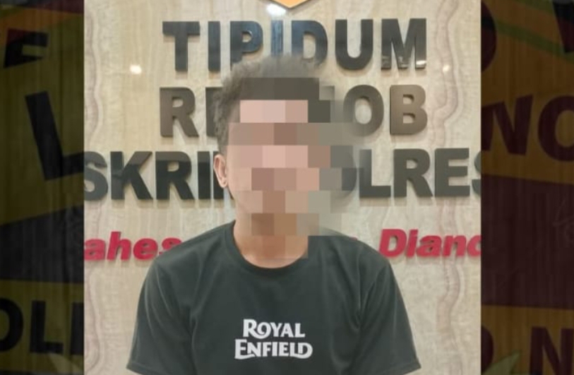 Unit Resmob Gowa Amankan Buruh Lepas Pelaku Pencurian HP Mahasiswi