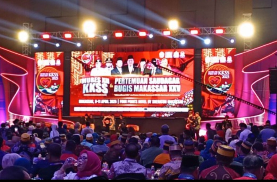Pembukaan Pertemuan Saudagar Bugis Makassar 2025 dan Mubes KKSS XII Dihadiri 2.000 Peserta