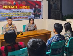 Minggu Kasih Polda Sulsel Kembali Sambangi Jemaat Gereja Toraja Makassar