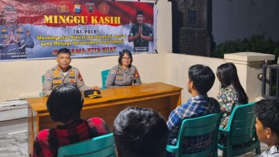 Minggu Kasih Polda Sulsel Kembali Sambangi Jemaat Gereja Toraja Makassar