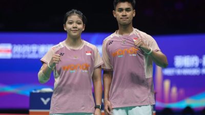 Ganda Campuran Indonesia Jafar/Felisha Tembus Semifinal Kejuaraan Asia 2025, Pastikan Medali Perdana