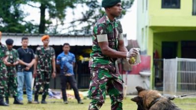 Panglima TNI Tinjau Pelatihan K9 Prajurit TNI di Bogor, Fokus Deteksi Penyelundupan