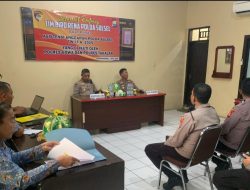 Polres Gowa Sambut Tim Biro Rena Bahas Penyerapan Anggaran Triwulan Pertama