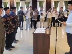 Bupati Luwu Utara Lantik Jumal Lussa sebagai Pj Sekda dan Direktur Perumda Simpurusiang