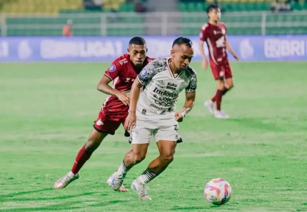 Bali United Permalukan PSM Makassar 1-0 di Stadion BJ Habibie