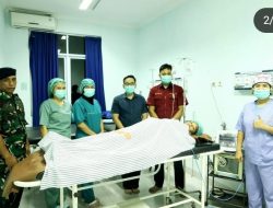 TNI AL Lantamal VI Selamatkan Nyawa Penumpang Kapal lbu Hamil Alami Pendarahan Hebat