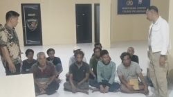Resmob Pelabuhan Bersama Tim TRC Perumda  Amankan 10 Juru Parkir Liar di Jalan Nusantara Makassar