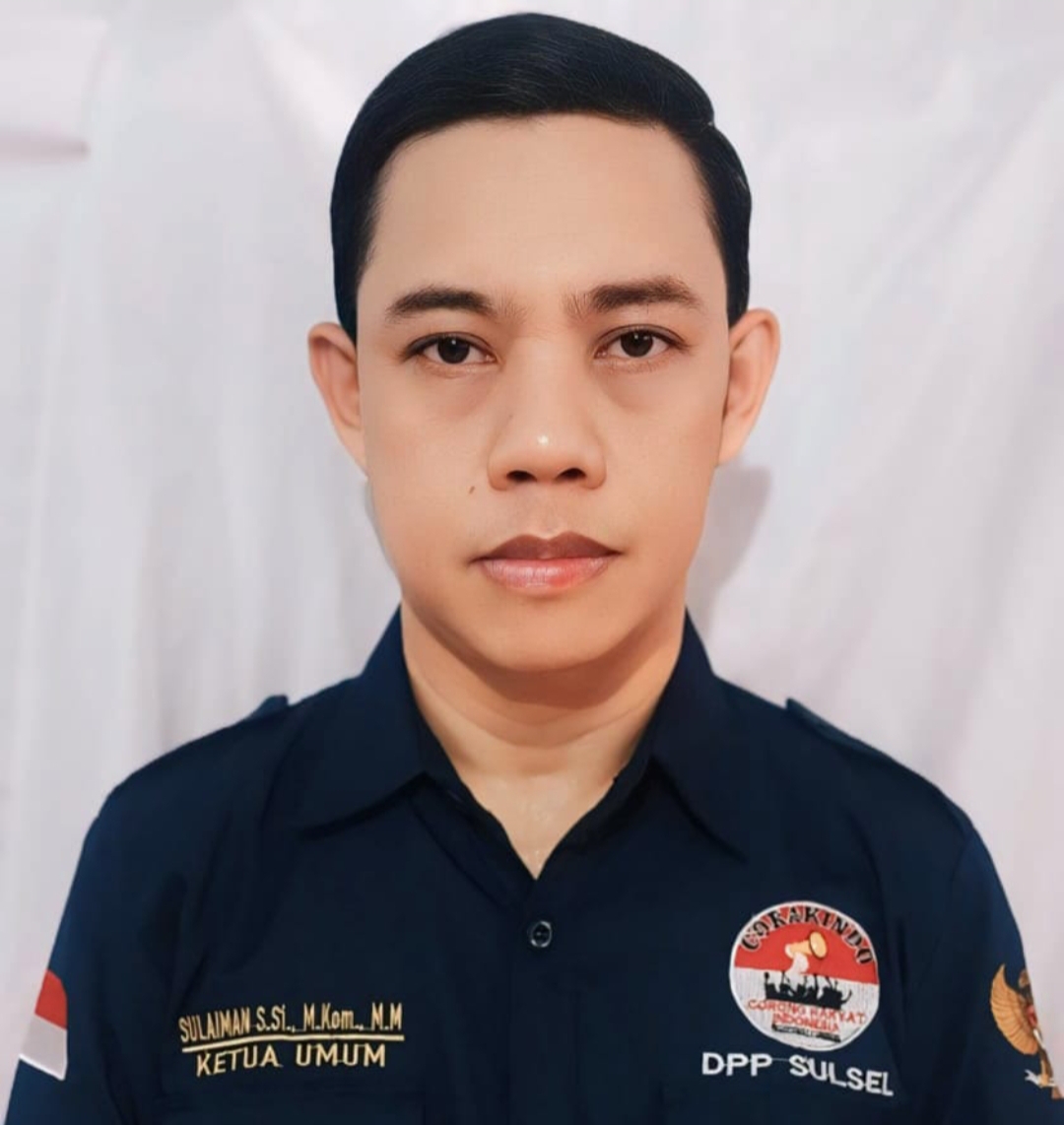 Sulaiman, Pengusaha Asal Makassar Jabat Ketua Umum DPP Ormas Nasional Corong Rakyat Indonesia