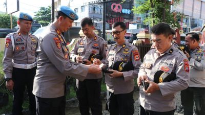 Cek Penampilan Polisi, Propam Polres Pelabuhan Makassar Gelar Gaktibplin Dadakan!
