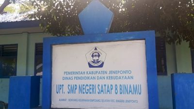 Patut Dipertanyakan! UPT SMPN Satap 8 Binamu Diduga Tidak Transparan Kelola Dana BOS