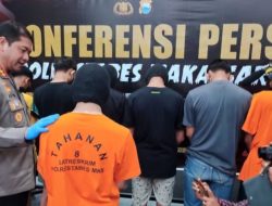 Polrestabes Makassar Tangkap Pimpinan Geng Motor yang Bacok Dua Anak di Bawah Umur