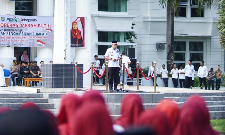 Kukuhkan Struktur Baru, Jeneponto Dorong Koperasi Merah Putih Jadi Mesin Ekonomi Warga