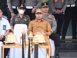 Bupati Lutra Hadiri Apel Operasi Patuh Pallawa 2025 di Mapolres