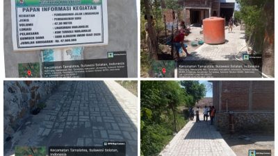 Proyek Paving Block Rp47 Juta di Manjangloe Diduga Asal Jadi, Terancam Dibongkar