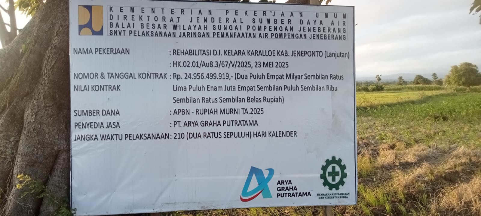 Proyek Rp24,9 Miliar D.I Kelara Karalloe Jeneponto Diduga Gunakan Material Pasir Tidak Standar, Rugikan Negara