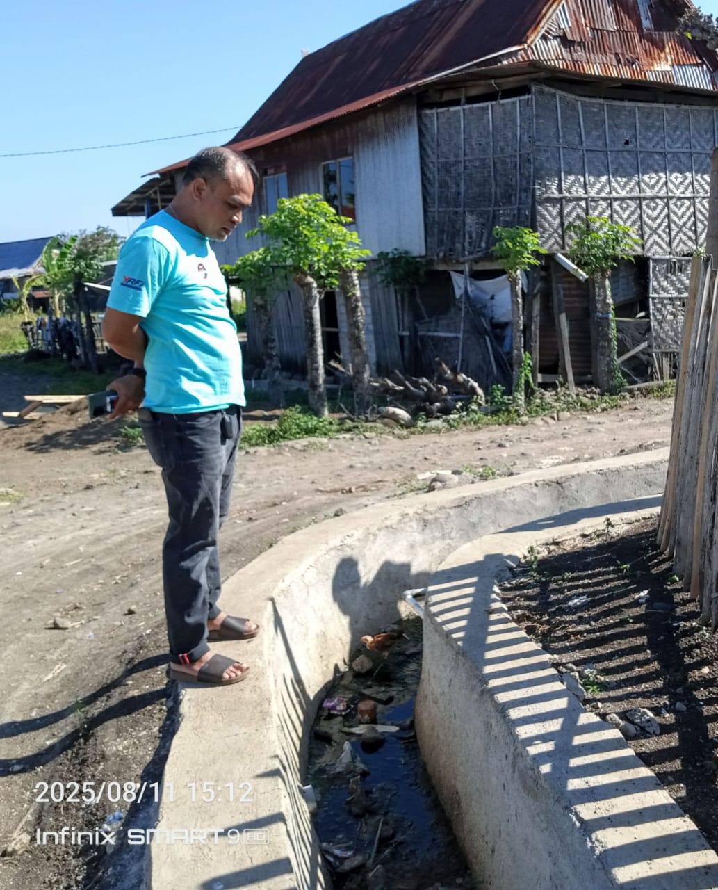 Proyek Drainase Rp89 Juta di Empoang Selatan Diduga Asal Jadi, Volume Kurang dan Kualitas Rendah
