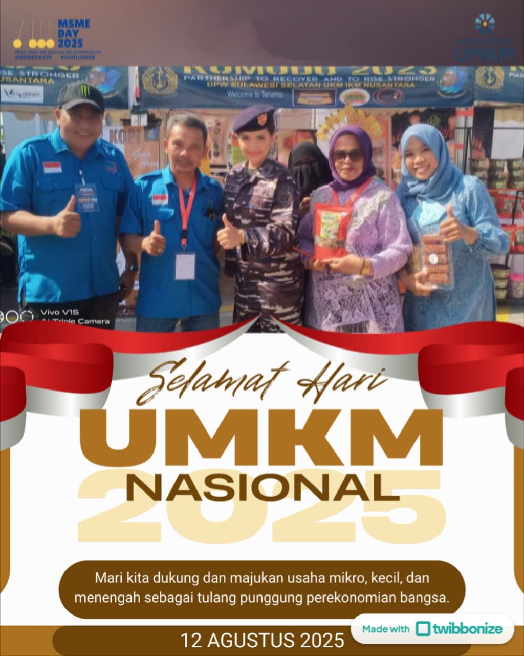 Hari UMKM Nasional, DPW Sulsel UKM IKM Nusantara Ajak Pelaku Usaha Terus Berinovasi