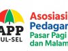 Pedagang Pagi dan Malam GOR Sudiang Bersatu, Dukung Audiensi APP dengan Kadispora Sulsel