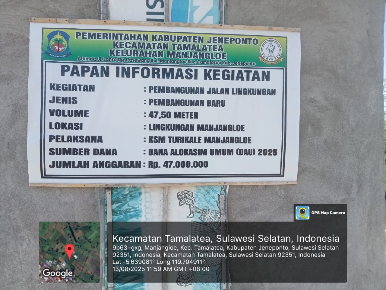 Mutu Jalan Setapak Rp47 Juta di Manjangloe Dipertanyakan, Paving Block Retak dan Renggang