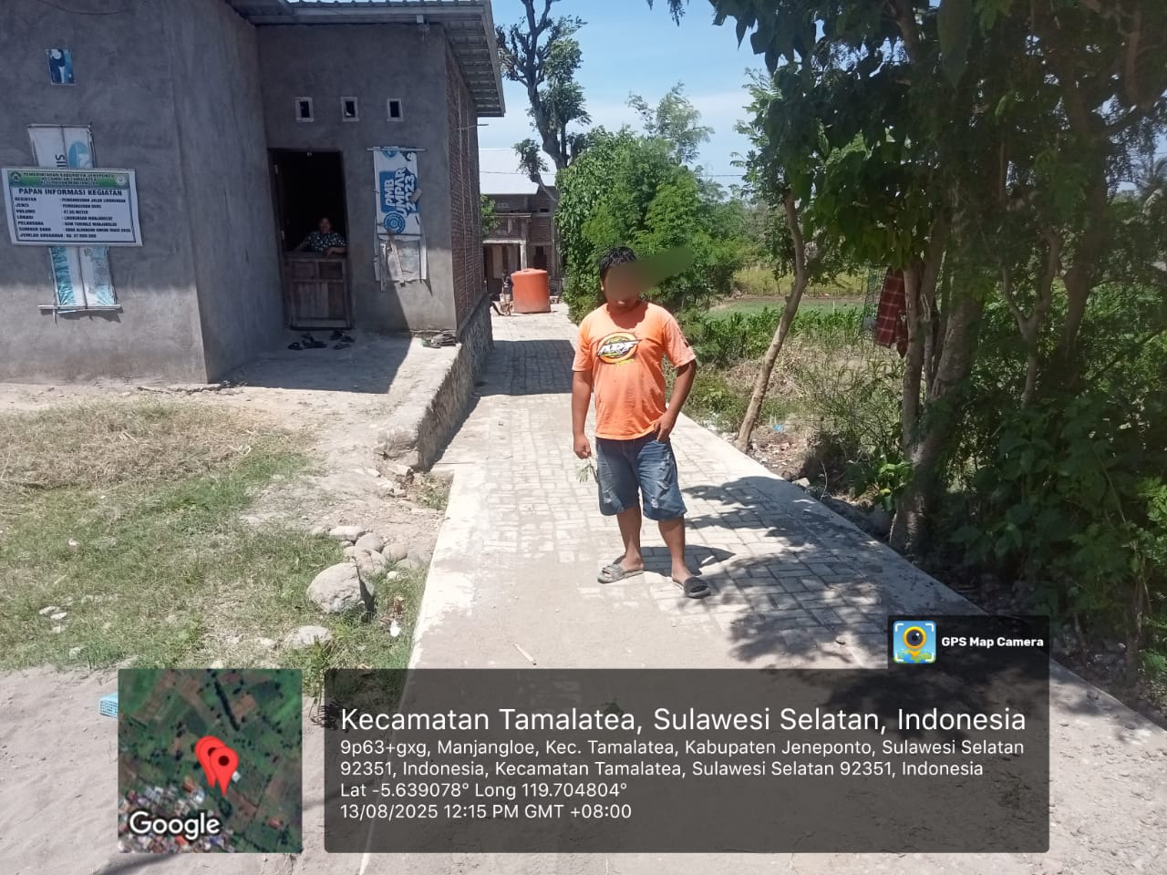 Mutu Jalan Setapak Rp47 Juta di Manjangloe Dipertanyakan, Paving Block Retak dan Renggang