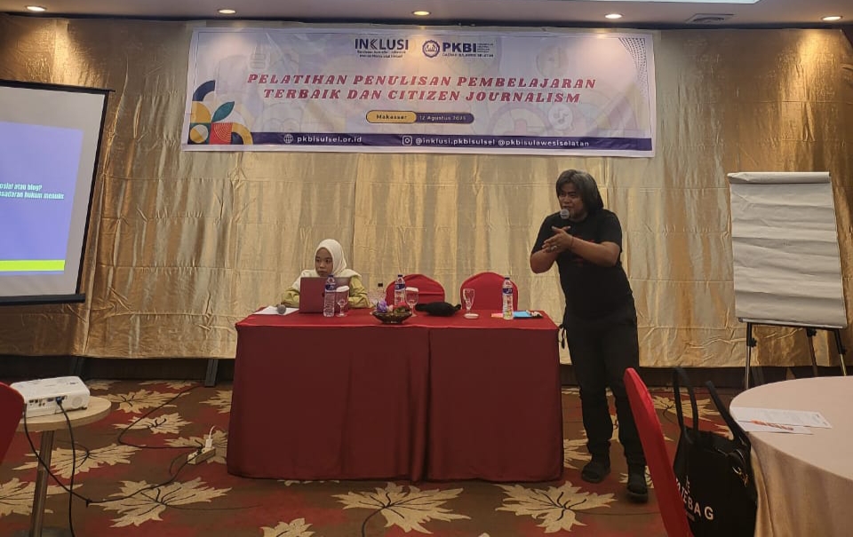 PKBI Sulsel Bekali Ragam Gender Menulis Kisah Perjuangan