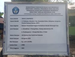 Proyek DAK Rp1,5 Miliar di SMAN 6 Jeneponto Diduga Gunakan Material Abal-Abal