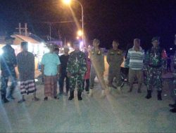 Ciptakan Kondisi Aman, Babinsa Koramil 1413-07/Batauga Dan Satpol PP Serta Komponen Pendukung Kompak Patroli Bersama.